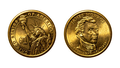 Monroe Coin Presidential $1 Coin 
