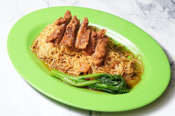 port cutlet noodle