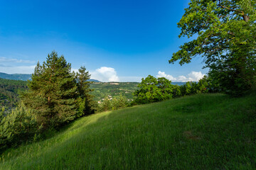 Mountain landscape. Balkan mountains. Bosnia and Herzegovina.