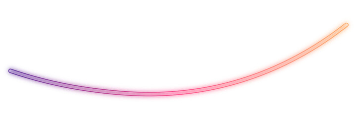 glow gradient curve line
