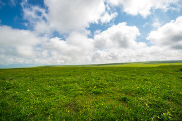 Panoramic view of the Bermamyt Plateau