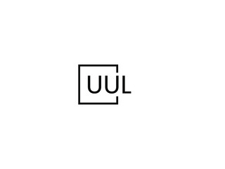 UUL Letter Initial Logo Design Vector Illustration