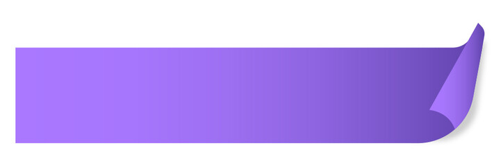 Fototapeta premium gradient paper banner 