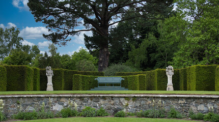 Bodnant Gardens, Colony Bay, North Wales. May 2022