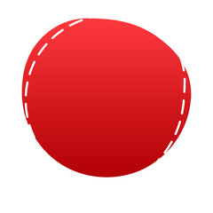 gradient organic speech balloon
