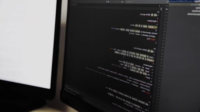 Scrolling the HTML Web page code. Programming