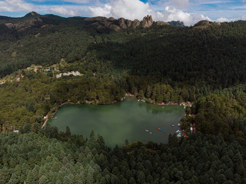 Lago de  El Cedral, Hidalgo.