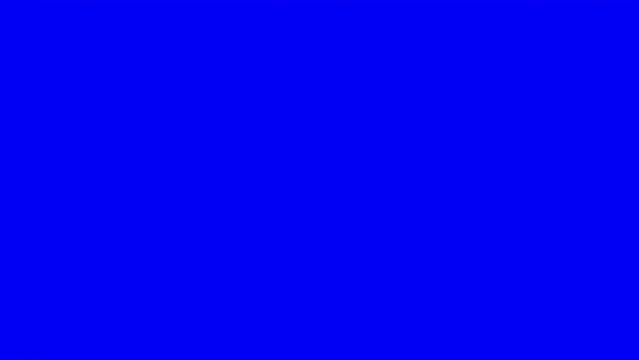 Green wall with a carbon surface cracks, breaks and fall apart revealing a blue screen and transparent background. 3D animated intro with chroma key and alpha channel ProRes 4444 in 4k UHD.