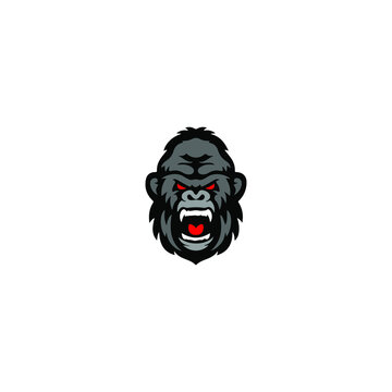 Angry gorilla symbol