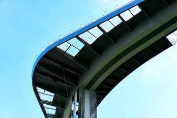 modern bridge in the city