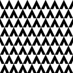 Chevron arrows in a seamless repeat pattern- Vector Illustration