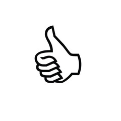 hand with thumb up