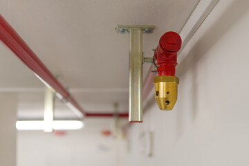 Clean agent fire suppression system used in data centers, backup battery rooms, electrical rooms...