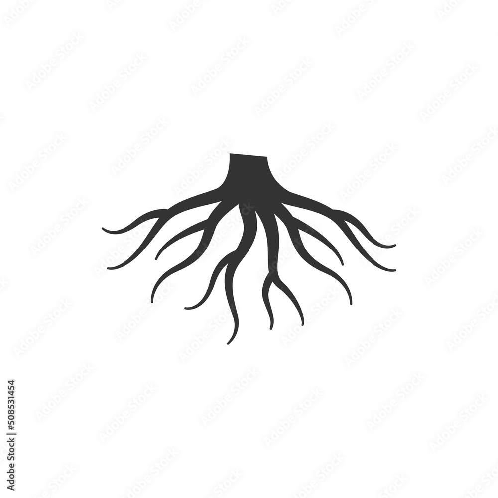 Canvas Prints root logo icon design vector