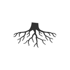 root  logo icon design vector