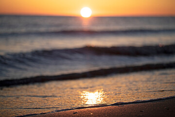 Sunrise ocean 
