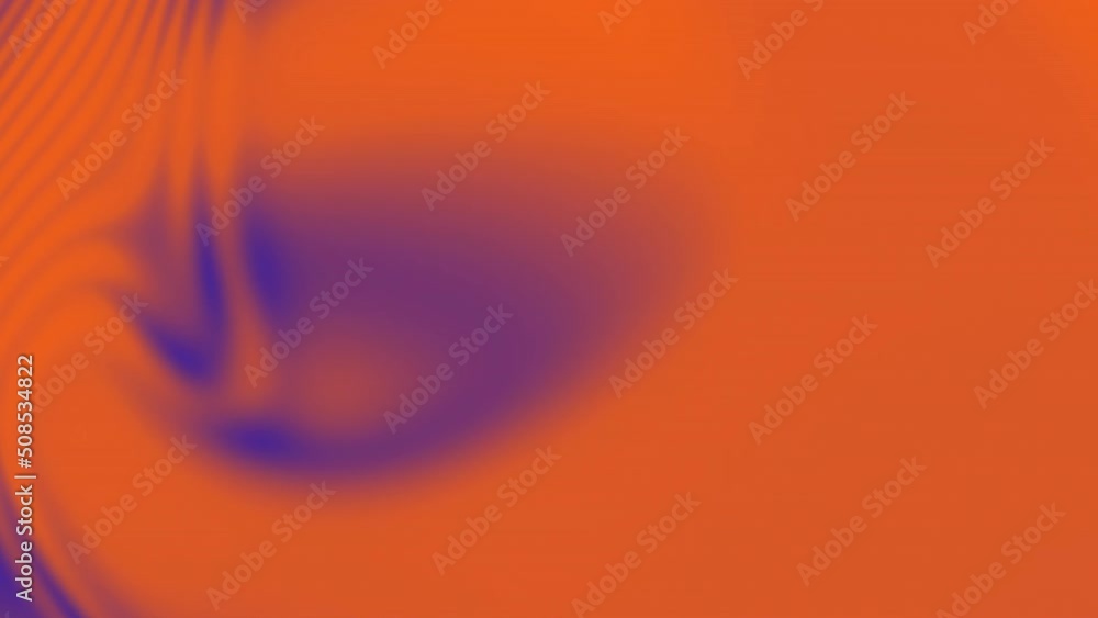 Poster orange gradient gradient wavy liquid loop rotation abstract background