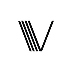 geometrical icon minimal black flat logo illustration creative simple art design triangle shape