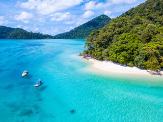 aerial view of Surin island Phang-nag
