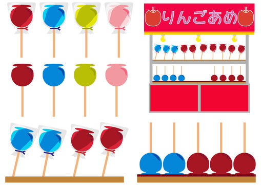 りんご飴 Images Browse 534 Stock Photos Vectors And Video Adobe Stock