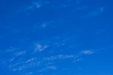 blue sky with clouds