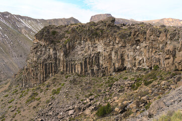 rocks in the mountains