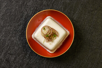 お豆腐　 tofu (bean curd) japanese food