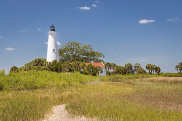 St Marks lighthouse in the Florida panhandle