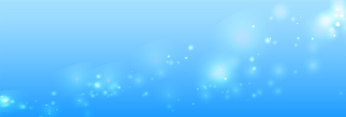 夏の背景。輝く水しぶきが飛び交う背景。ソータや炭酸水の気泡。