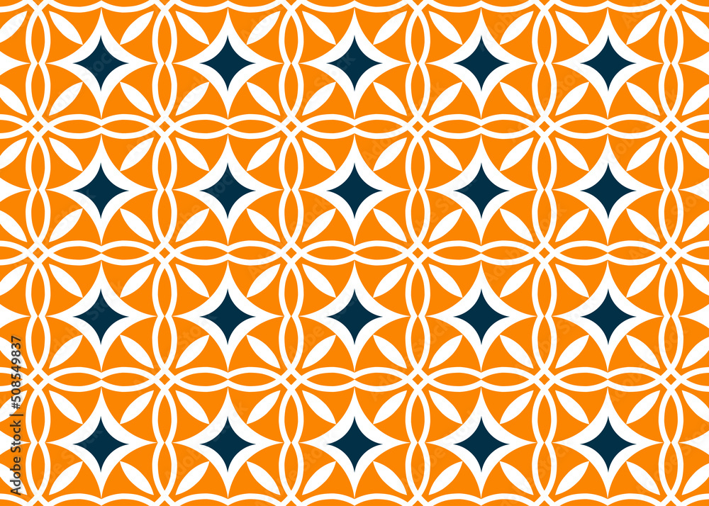 Poster the beautiful seamless pattern with ornament. minimal geometric shape texture background. new design