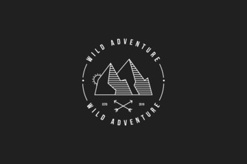 Vintage adventure Logo Design Templates