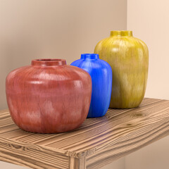 A beautiful ceramic pottery design