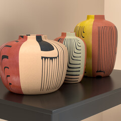 A beautiful ceramic pottery design