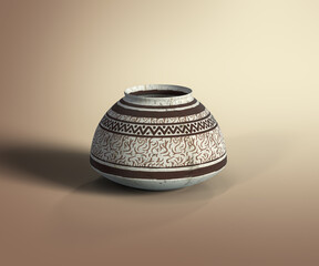 A beautiful ceramic pottery design