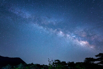 Japanese tarry night sky