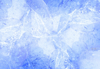 キラキラとした青色の大理石の背景テクスチャ
