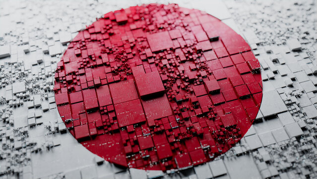 Japanese Flag Background