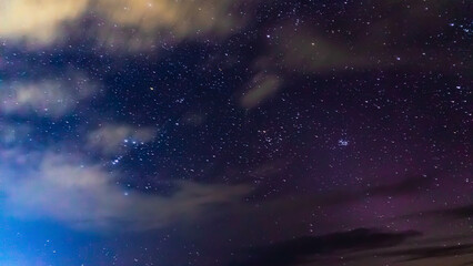 Starscape over Utah desert
