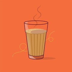 Indian Tea Chai Icon vector illustration