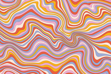 Abstract psychedelic groovy background. Abstract background.