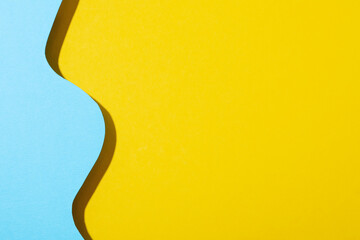 Colorful and abstract psychedelic background, space for text