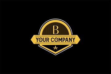 LETTER B LOGO DESIGN VINTAGE
