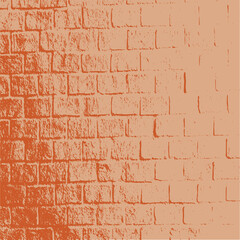 Background brick wall. Vector image.