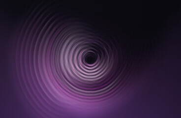purple and black circular waves abstract background
