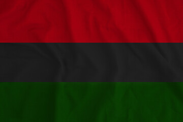 pan african american waving flag