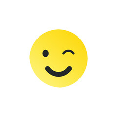 set of emoticon smile icons