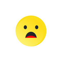 Fototapeta premium set of emoticon smile icons