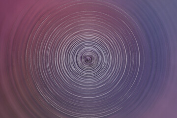 blue and purple circular waves abstract background with plastic texture