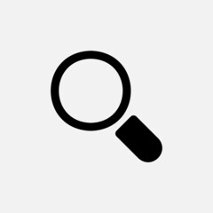 Search icon in solid style about essentials, use for website mobile app presentation