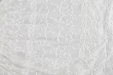 Elegant White Lace Background